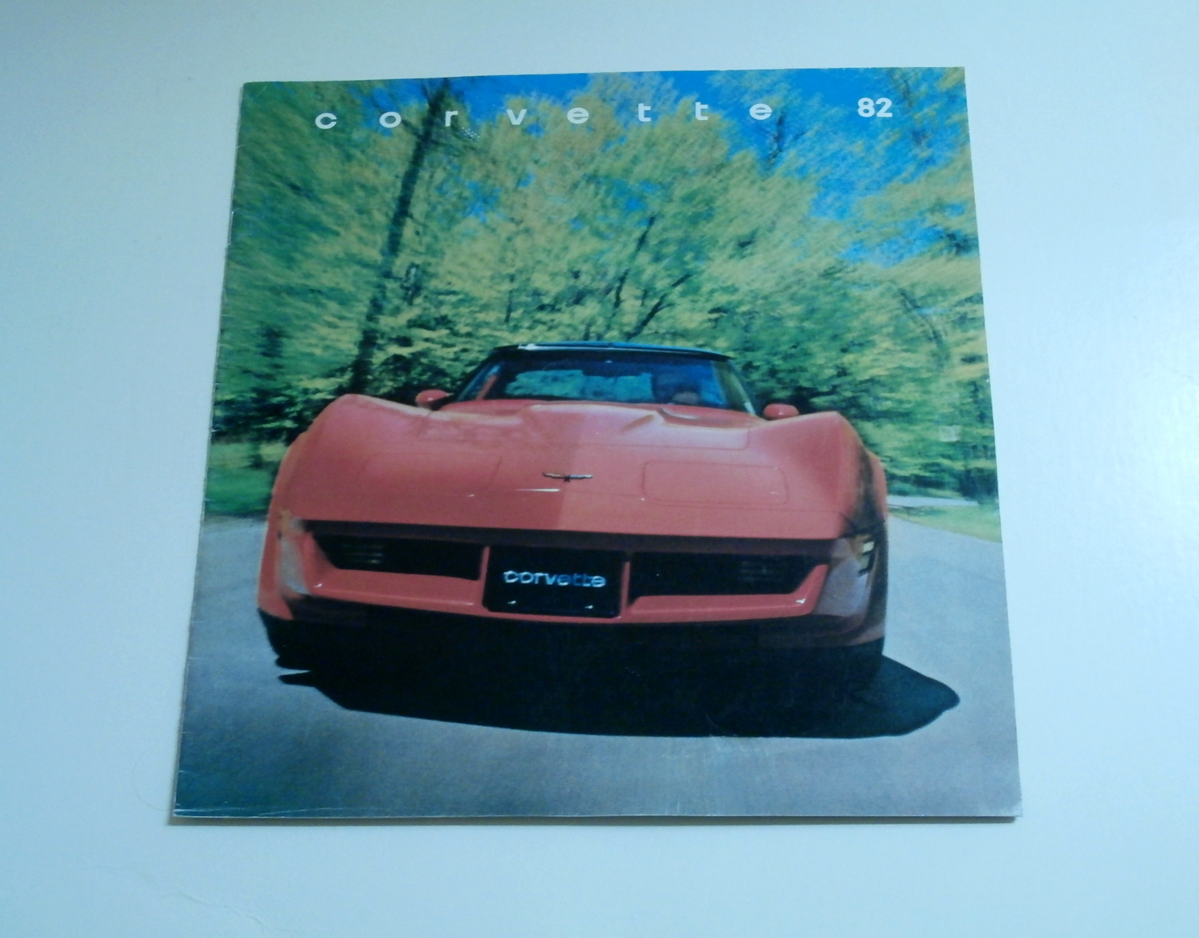 1982 Corvette Sales Brochure Original NOS